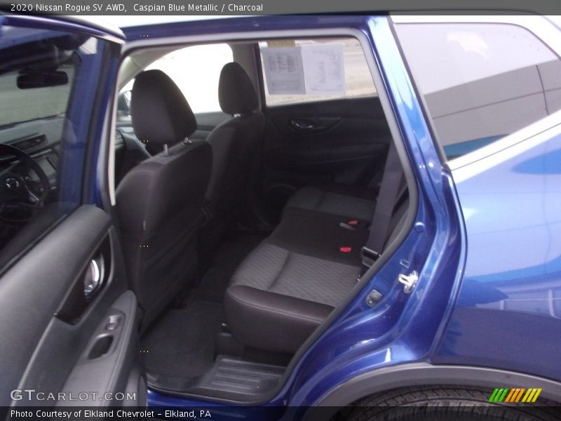 Caspian Blue Metallic / Charcoal 2020 Nissan Rogue SV AWD