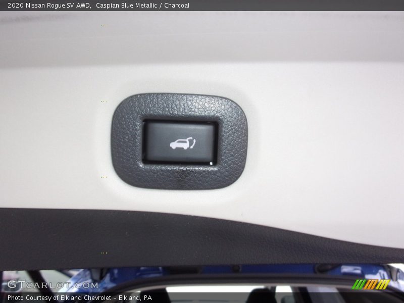 Caspian Blue Metallic / Charcoal 2020 Nissan Rogue SV AWD