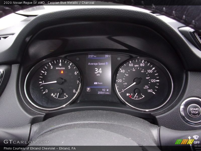  2020 Rogue SV AWD SV AWD Gauges