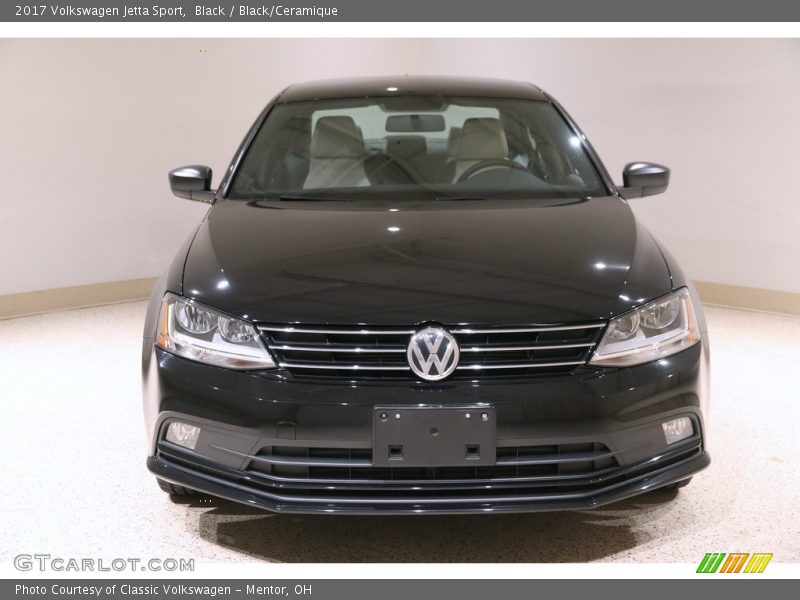 Black / Black/Ceramique 2017 Volkswagen Jetta Sport
