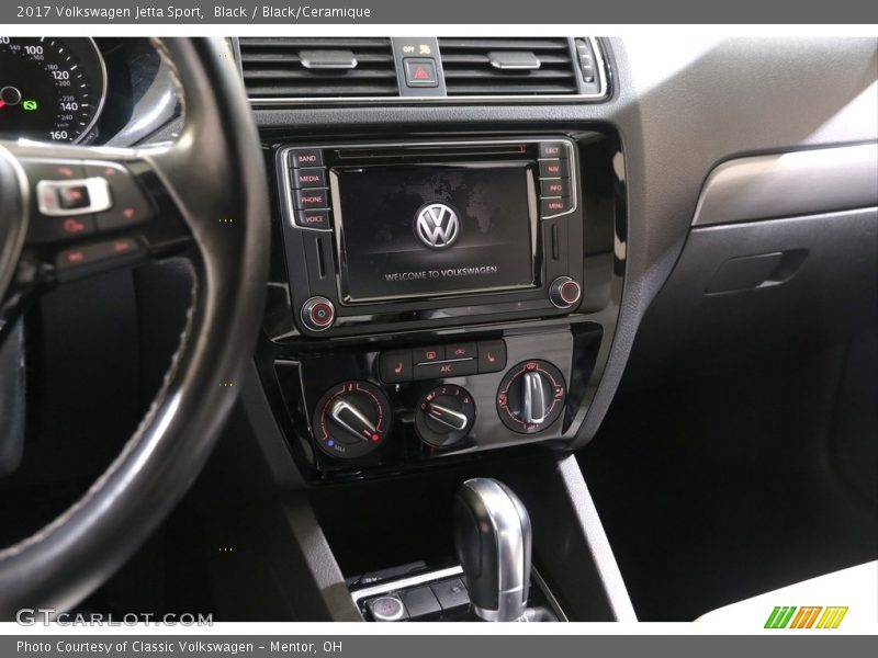 Controls of 2017 Jetta Sport