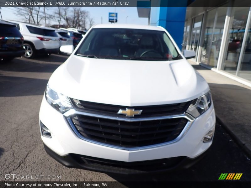 Summit White / Medium Ash Gray 2021 Chevrolet Equinox LT AWD