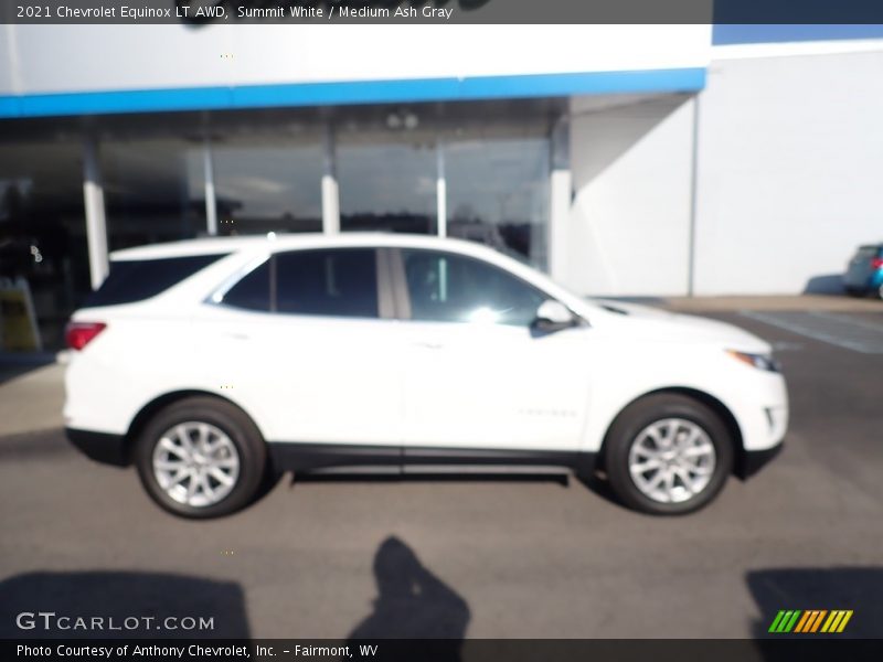 Summit White / Medium Ash Gray 2021 Chevrolet Equinox LT AWD