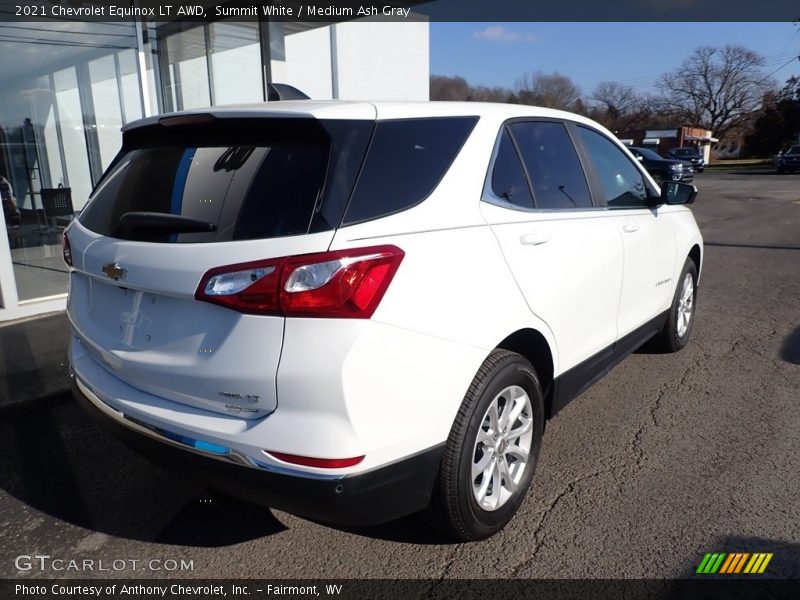 Summit White / Medium Ash Gray 2021 Chevrolet Equinox LT AWD