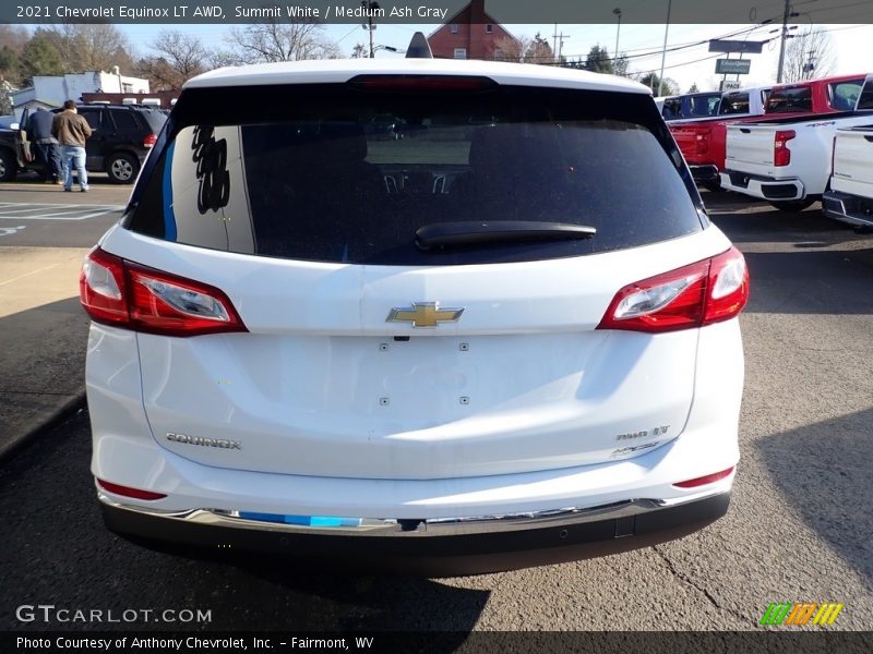 Summit White / Medium Ash Gray 2021 Chevrolet Equinox LT AWD