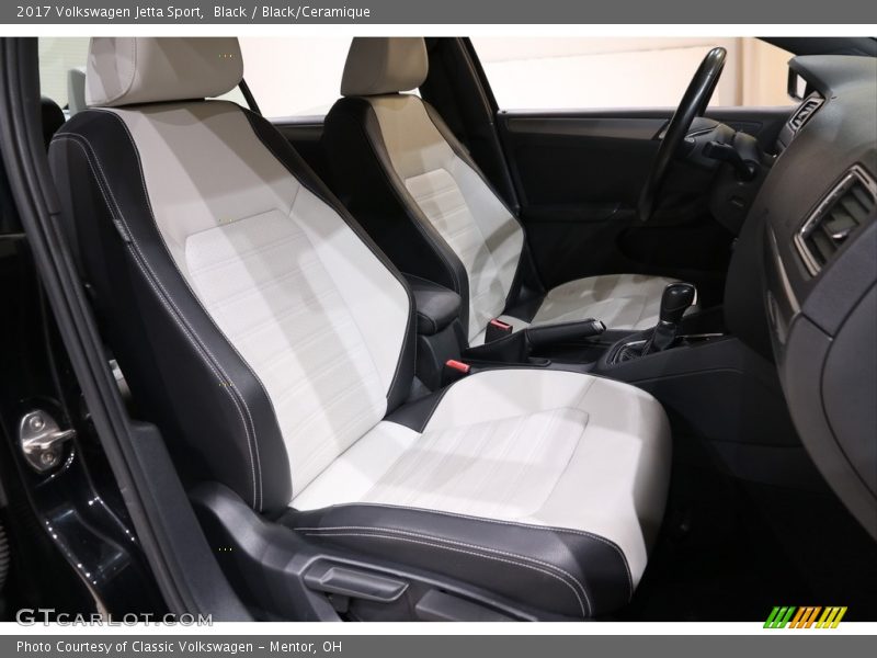 Front Seat of 2017 Jetta Sport