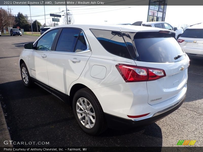 Summit White / Medium Ash Gray 2021 Chevrolet Equinox LT AWD