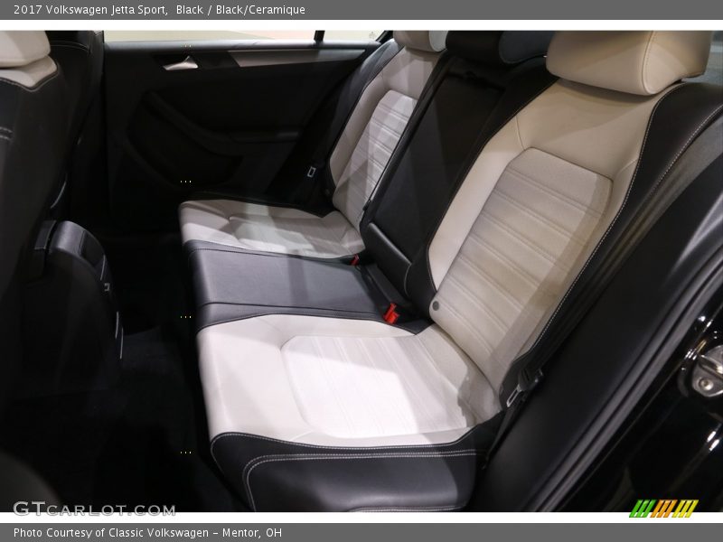 Rear Seat of 2017 Jetta Sport