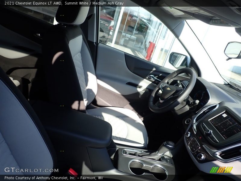 Summit White / Medium Ash Gray 2021 Chevrolet Equinox LT AWD