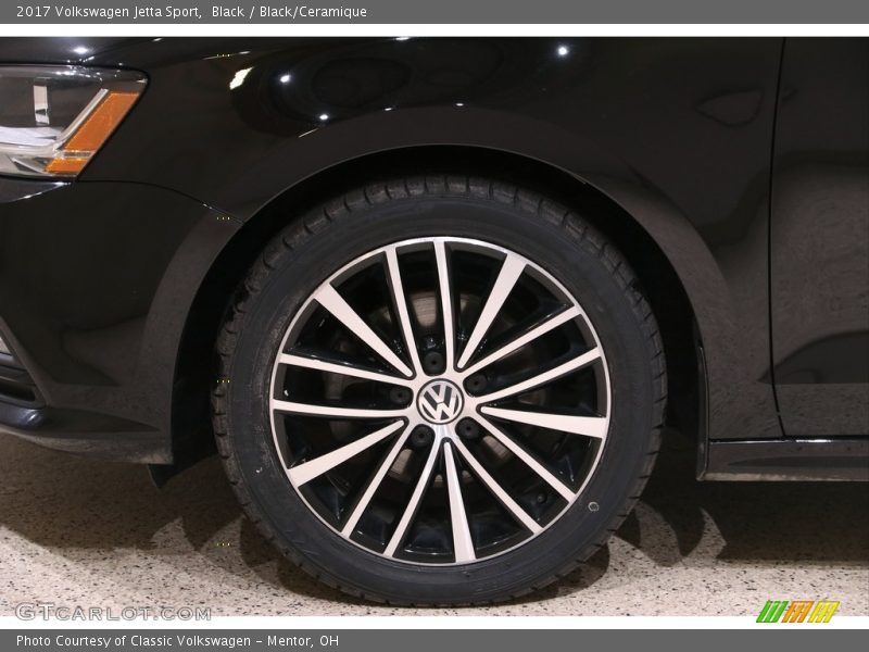 Black / Black/Ceramique 2017 Volkswagen Jetta Sport