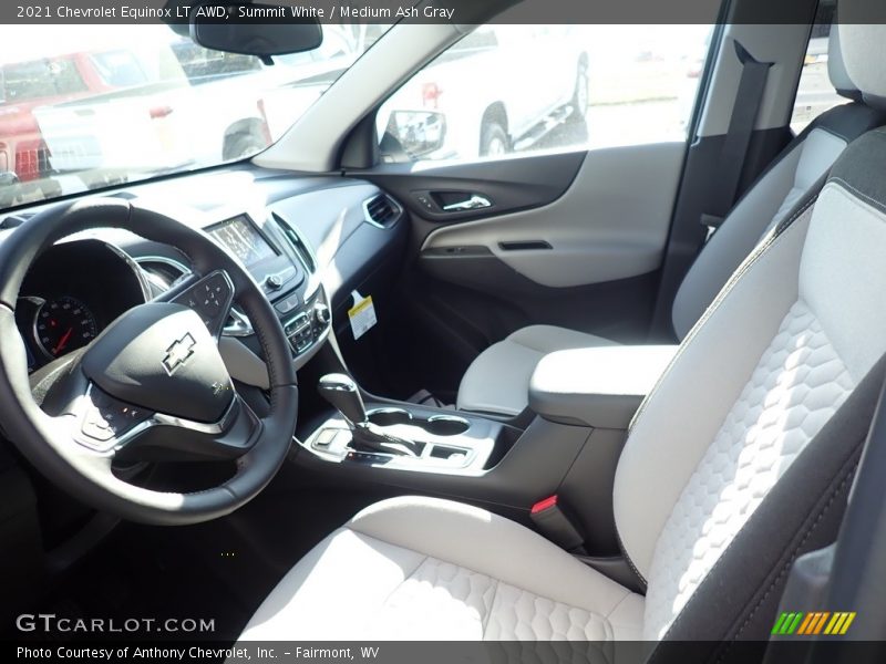 Summit White / Medium Ash Gray 2021 Chevrolet Equinox LT AWD