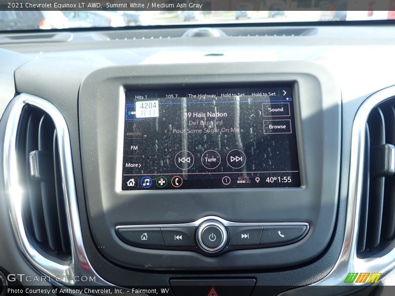 Summit White / Medium Ash Gray 2021 Chevrolet Equinox LT AWD