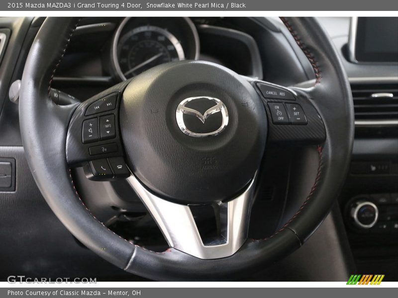  2015 MAZDA3 i Grand Touring 4 Door Steering Wheel