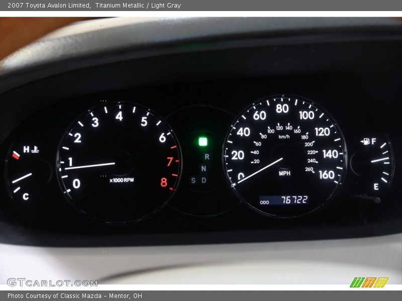 Titanium Metallic / Light Gray 2007 Toyota Avalon Limited