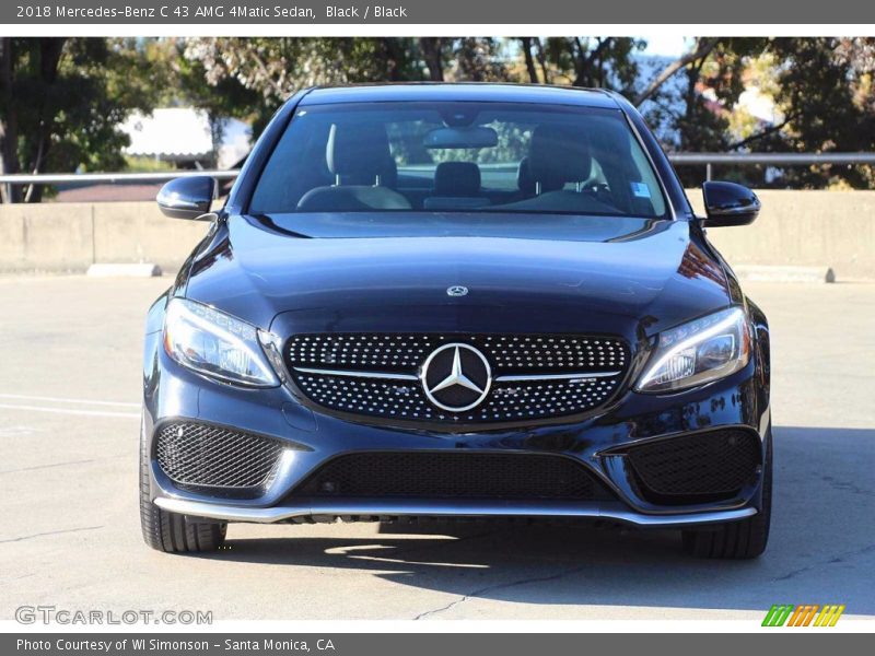 Black / Black 2018 Mercedes-Benz C 43 AMG 4Matic Sedan