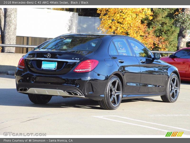 Black / Black 2018 Mercedes-Benz C 43 AMG 4Matic Sedan