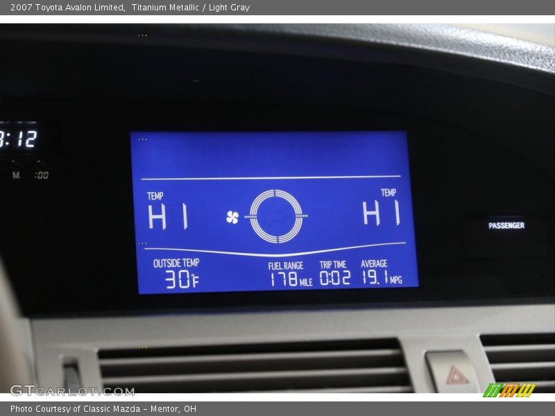 Titanium Metallic / Light Gray 2007 Toyota Avalon Limited