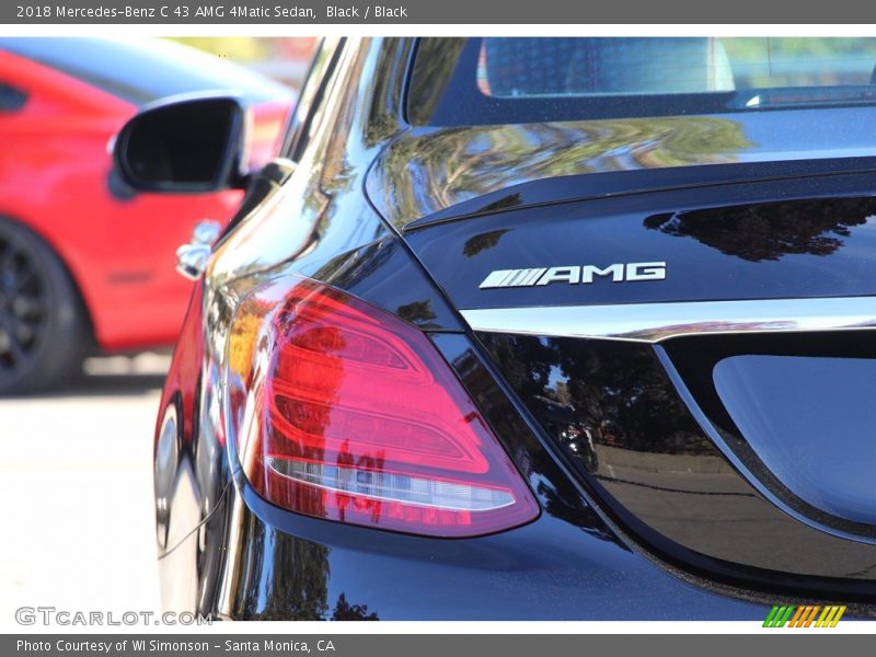 Black / Black 2018 Mercedes-Benz C 43 AMG 4Matic Sedan