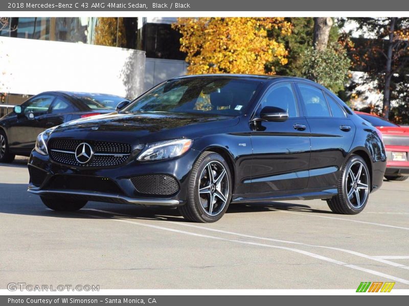 Black / Black 2018 Mercedes-Benz C 43 AMG 4Matic Sedan