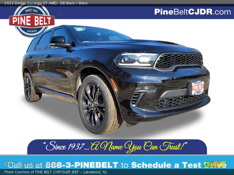DB Black / Black 2021 Dodge Durango GT AWD
