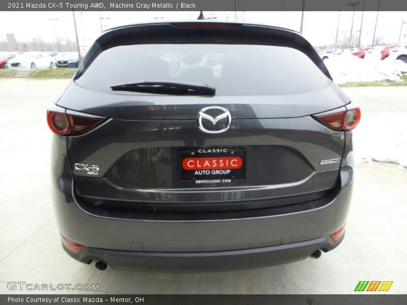 Machine Gray Metallic / Black 2021 Mazda CX-5 Touring AWD