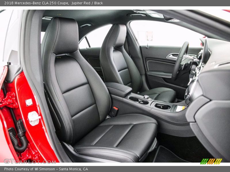 Jupiter Red / Black 2018 Mercedes-Benz CLA 250 Coupe