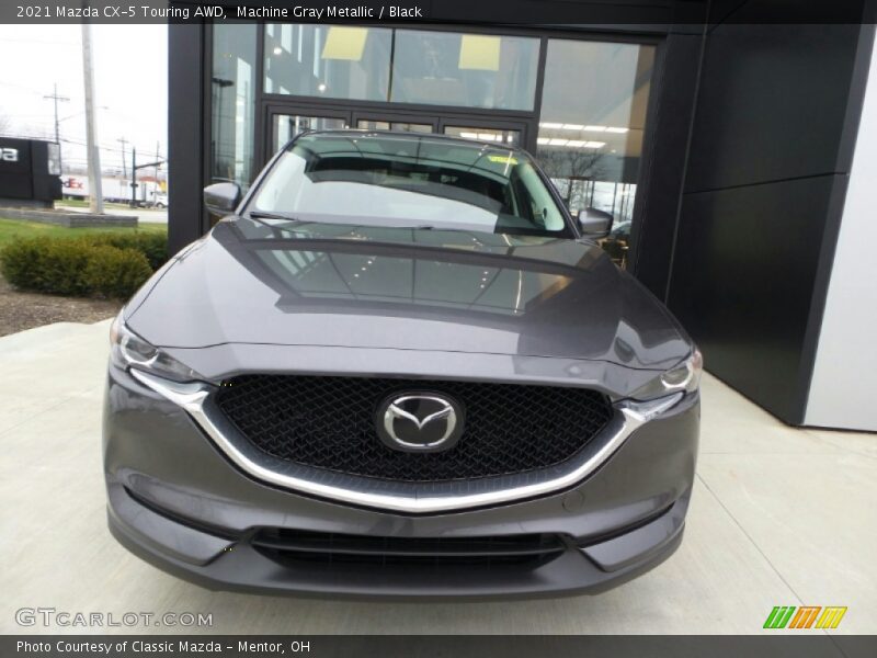 Machine Gray Metallic / Black 2021 Mazda CX-5 Touring AWD