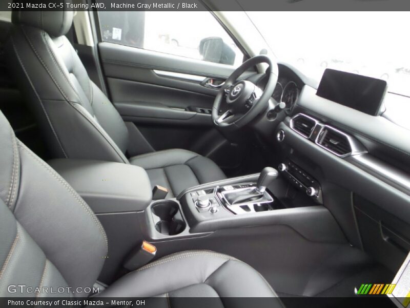 Machine Gray Metallic / Black 2021 Mazda CX-5 Touring AWD
