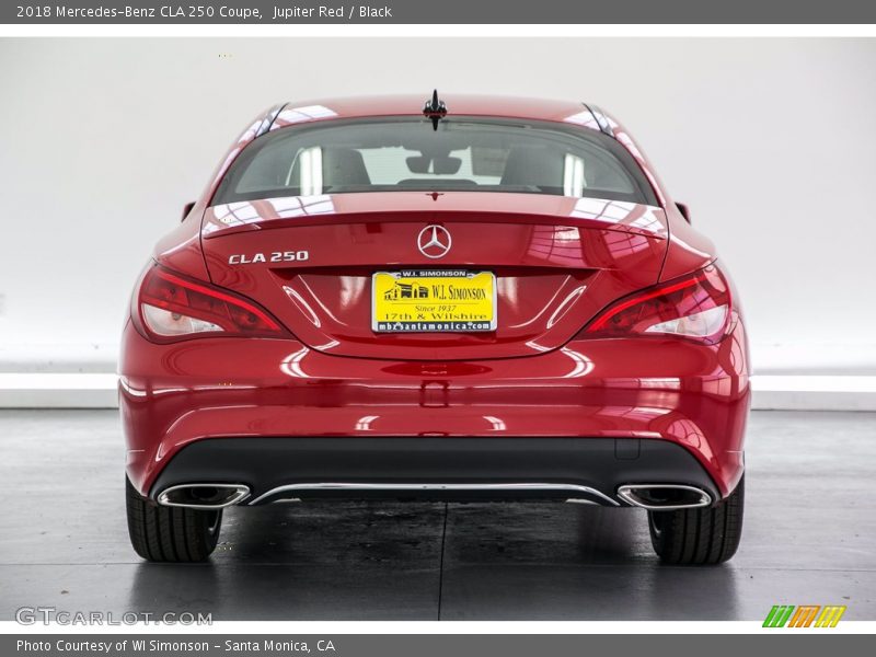Jupiter Red / Black 2018 Mercedes-Benz CLA 250 Coupe