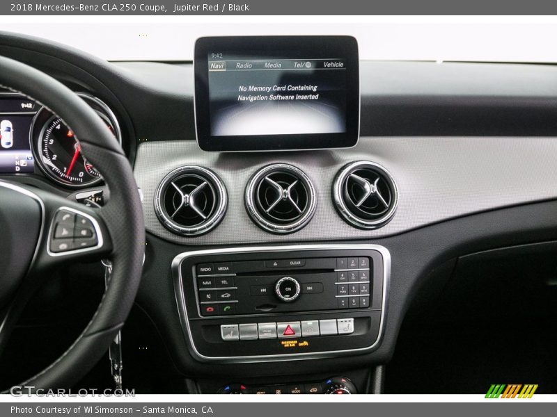 Jupiter Red / Black 2018 Mercedes-Benz CLA 250 Coupe