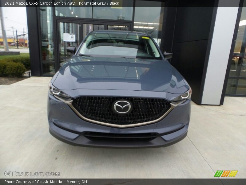 Polymetal Gray / Black 2021 Mazda CX-5 Carbon Edition AWD