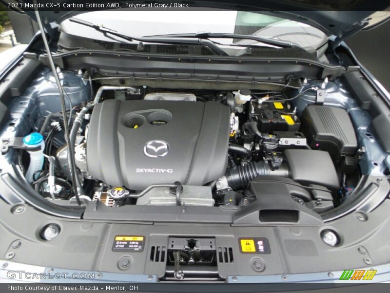 Polymetal Gray / Black 2021 Mazda CX-5 Carbon Edition AWD