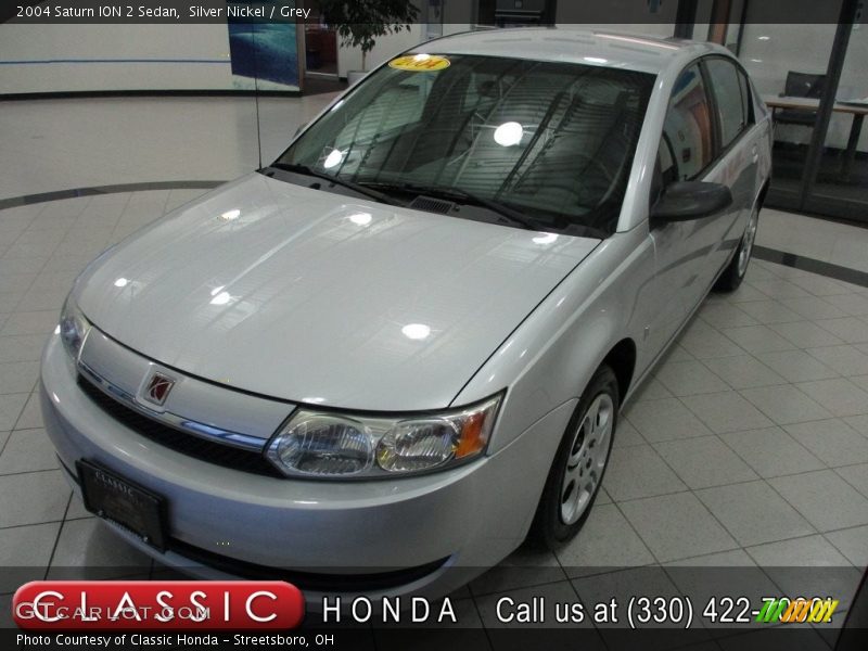 Silver Nickel / Grey 2004 Saturn ION 2 Sedan