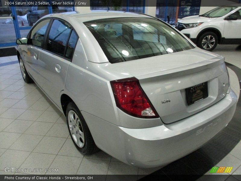 Silver Nickel / Grey 2004 Saturn ION 2 Sedan