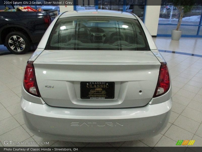 Silver Nickel / Grey 2004 Saturn ION 2 Sedan