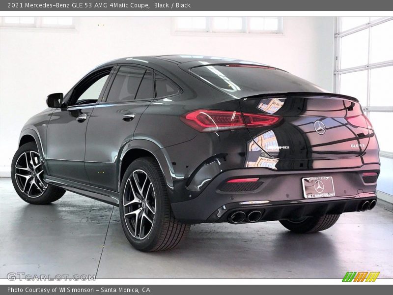 Black / Black 2021 Mercedes-Benz GLE 53 AMG 4Matic Coupe