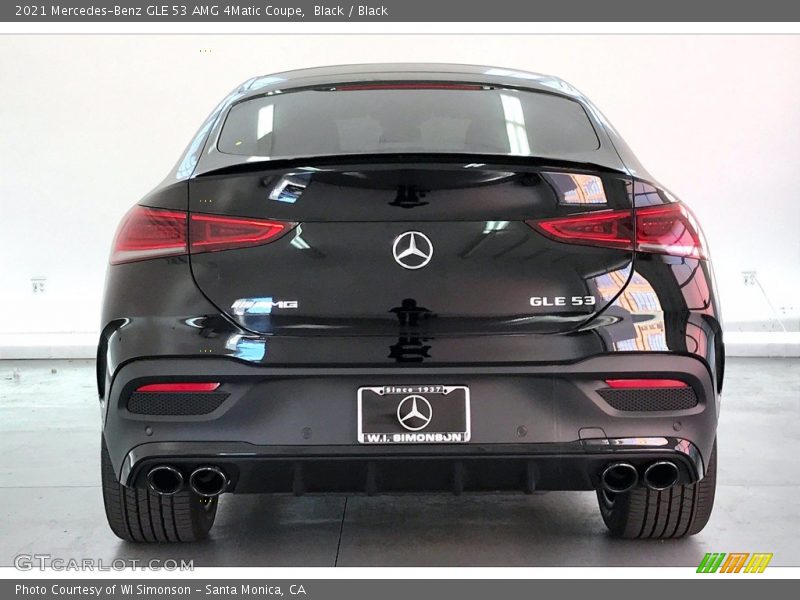 Black / Black 2021 Mercedes-Benz GLE 53 AMG 4Matic Coupe