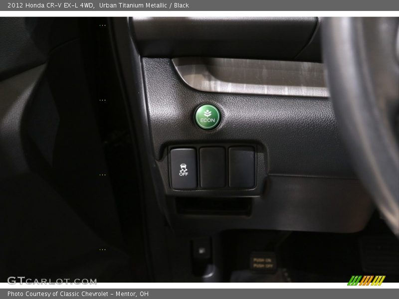 Urban Titanium Metallic / Black 2012 Honda CR-V EX-L 4WD