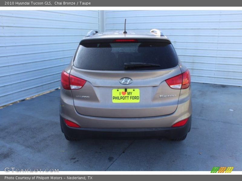 Chai Bronze / Taupe 2010 Hyundai Tucson GLS