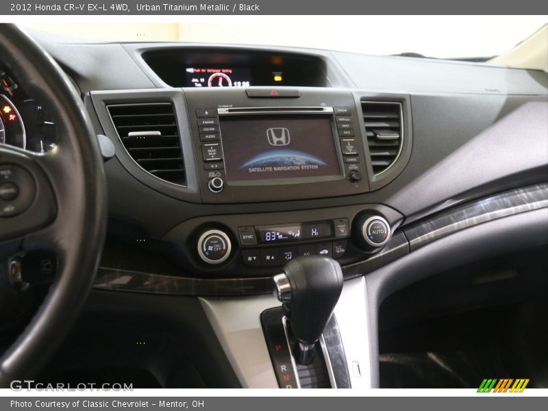 Urban Titanium Metallic / Black 2012 Honda CR-V EX-L 4WD