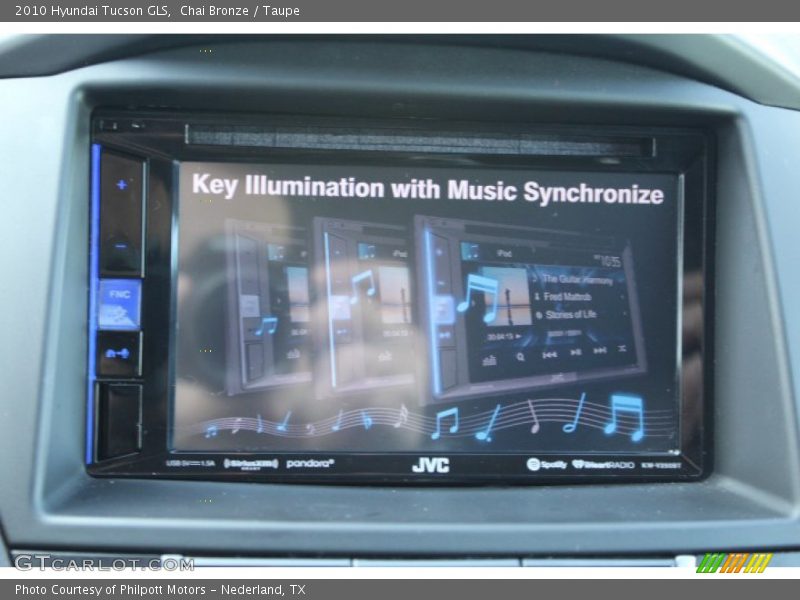 Chai Bronze / Taupe 2010 Hyundai Tucson GLS