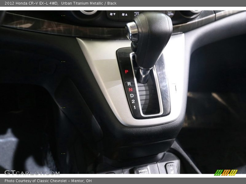 Urban Titanium Metallic / Black 2012 Honda CR-V EX-L 4WD