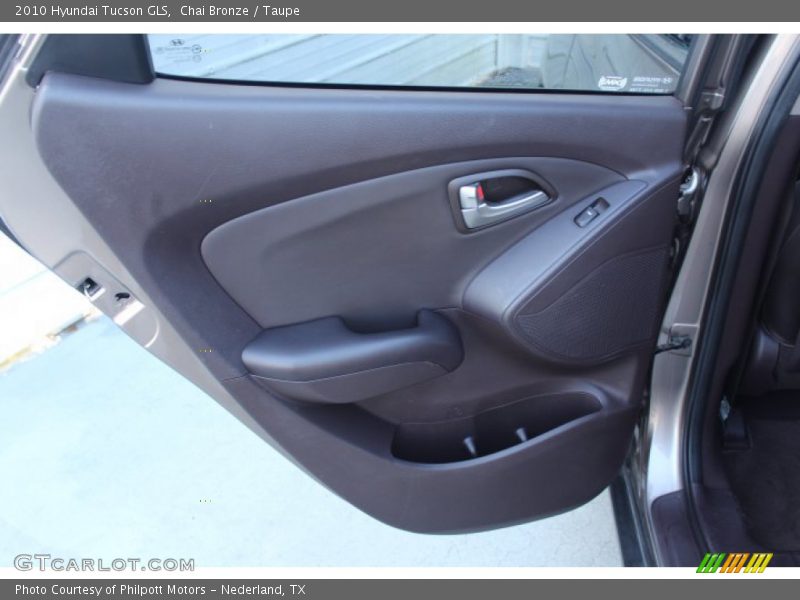Chai Bronze / Taupe 2010 Hyundai Tucson GLS