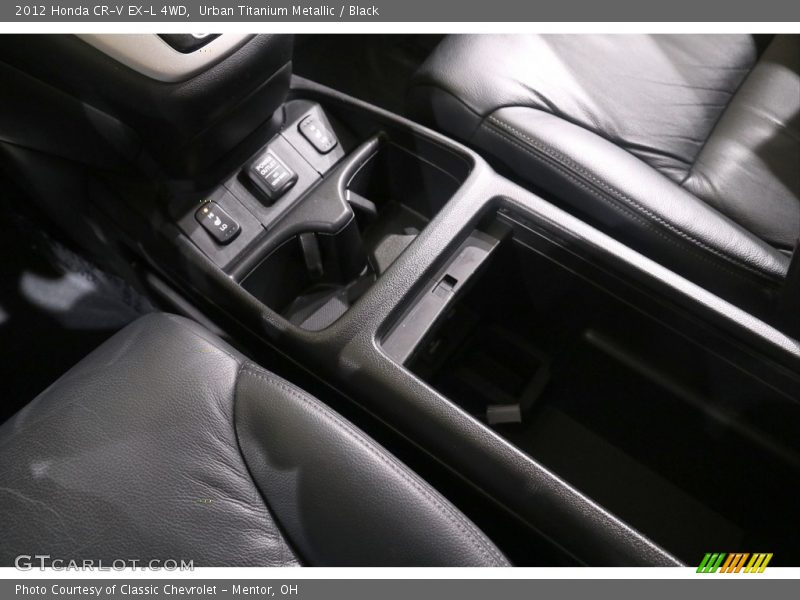 Urban Titanium Metallic / Black 2012 Honda CR-V EX-L 4WD