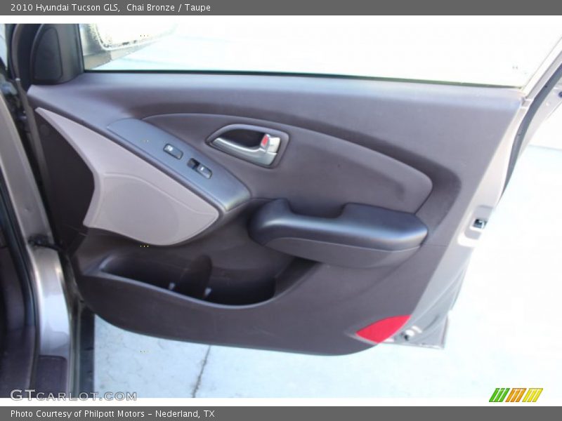 Chai Bronze / Taupe 2010 Hyundai Tucson GLS