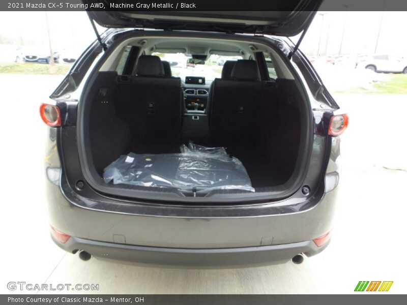 Machine Gray Metallic / Black 2021 Mazda CX-5 Touring AWD