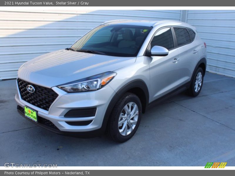 Stellar Silver / Gray 2021 Hyundai Tucson Value