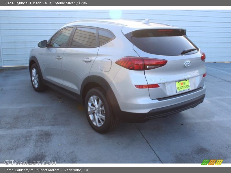 Stellar Silver / Gray 2021 Hyundai Tucson Value