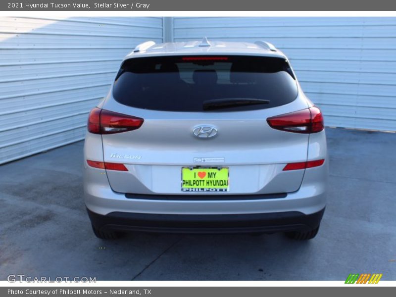 Stellar Silver / Gray 2021 Hyundai Tucson Value