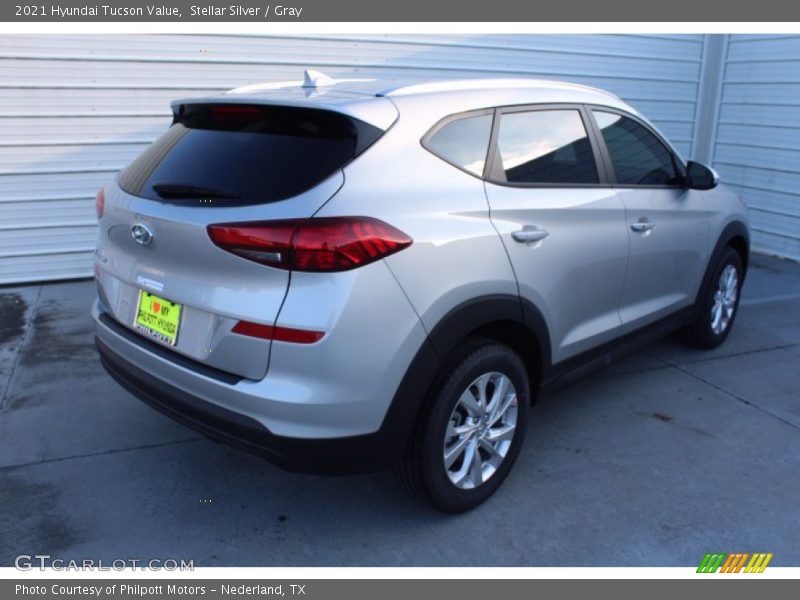 Stellar Silver / Gray 2021 Hyundai Tucson Value